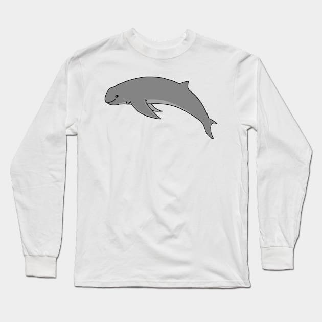 Whale Long Sleeve T-Shirt by wanungara